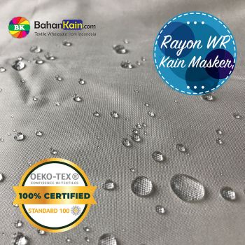 Kain Rayon Anti Droplet (Water Repellent) Bahan Masker